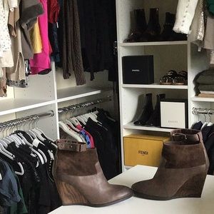 All Saints Wedge bootie